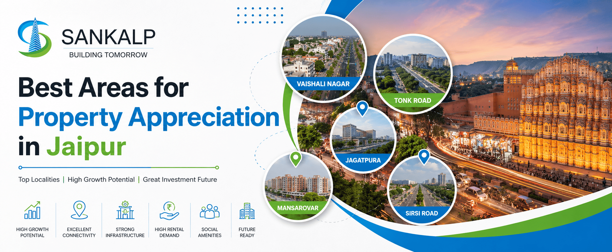 Best Areas for Property Appreciation in Jaipur